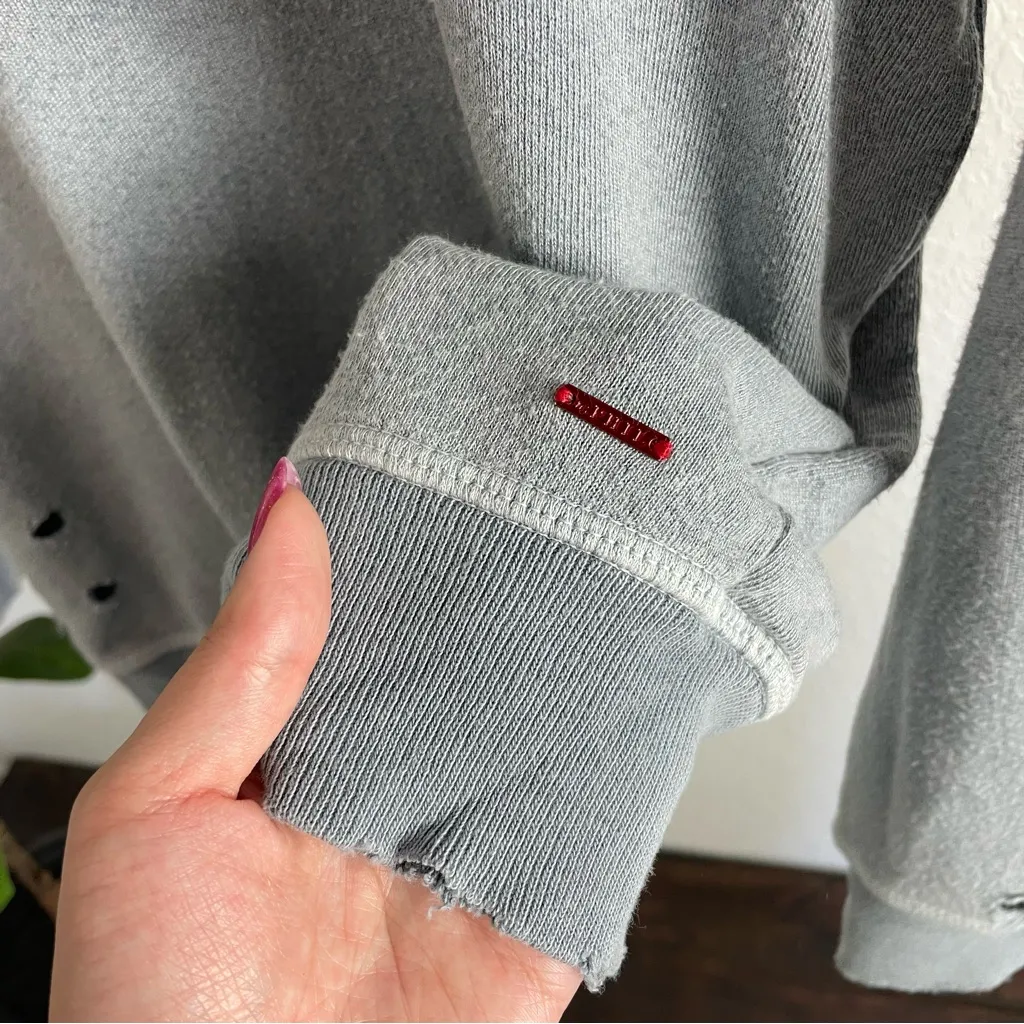 🛎️ 5/$20 n: Philanthropy Gayla Distressed Sweatshirt Size S - Image 9