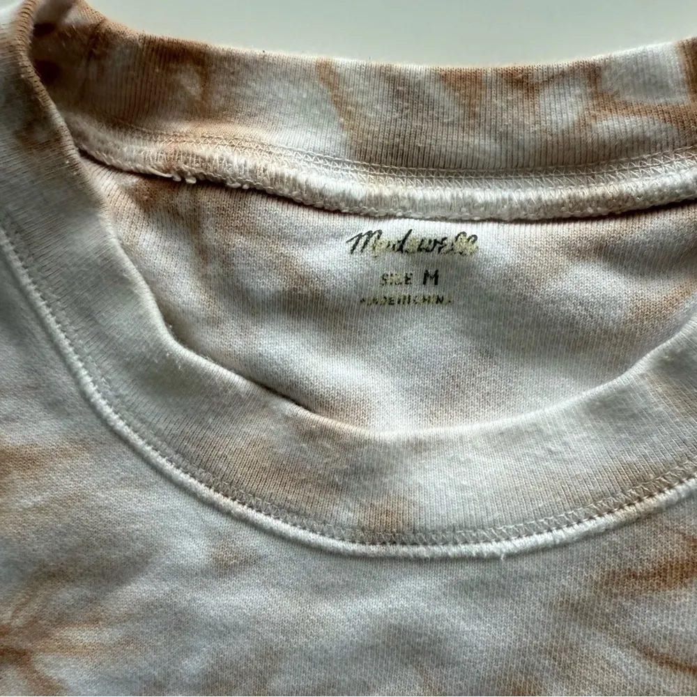 Madewell Tie Dye Swing Sweatshirt Size Medium - Image 5