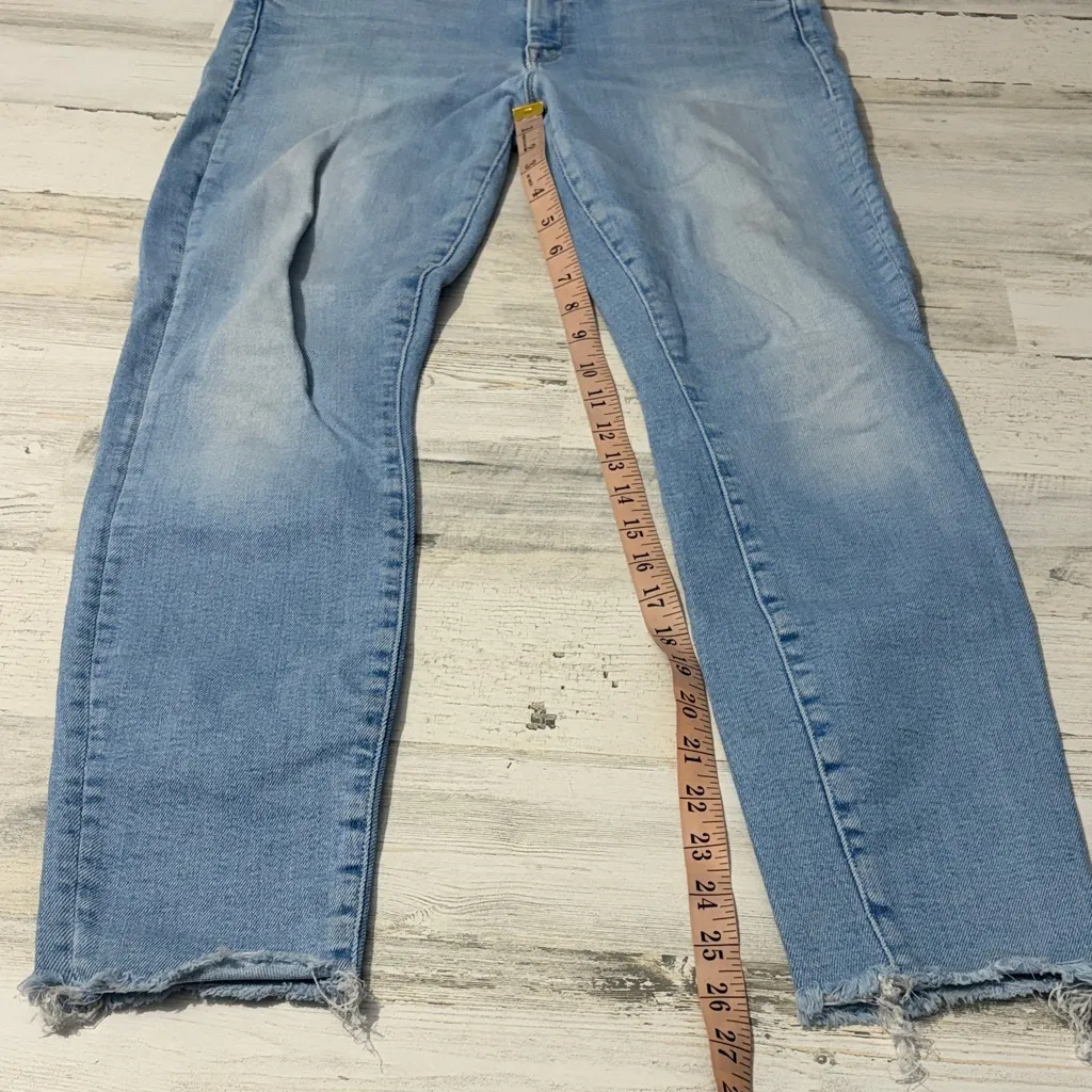 MOTHER Women's The Looker Ankle Fray in Limited Edition Size 29 Blue - Image 13