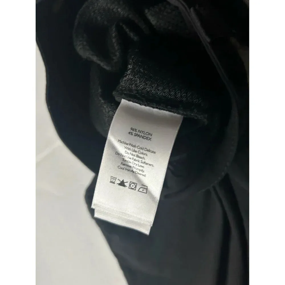 Eddie Bauer Womens 10P Black Outdoor Hiking Travex Flex on Horizon Roll-Up Pants - Image 7