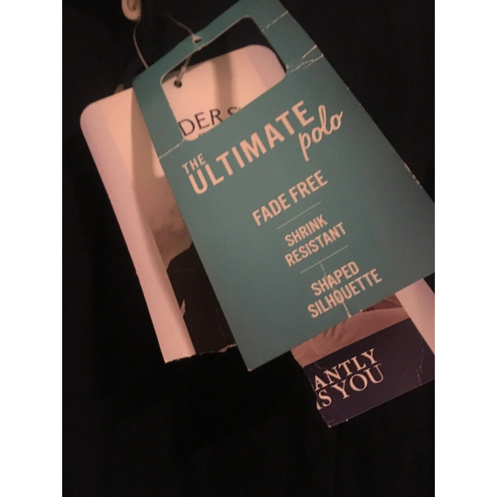 Riders By Lee Polo Shirt Women's Blue Short Sleeve Polo Shirt Size Small - Image 3