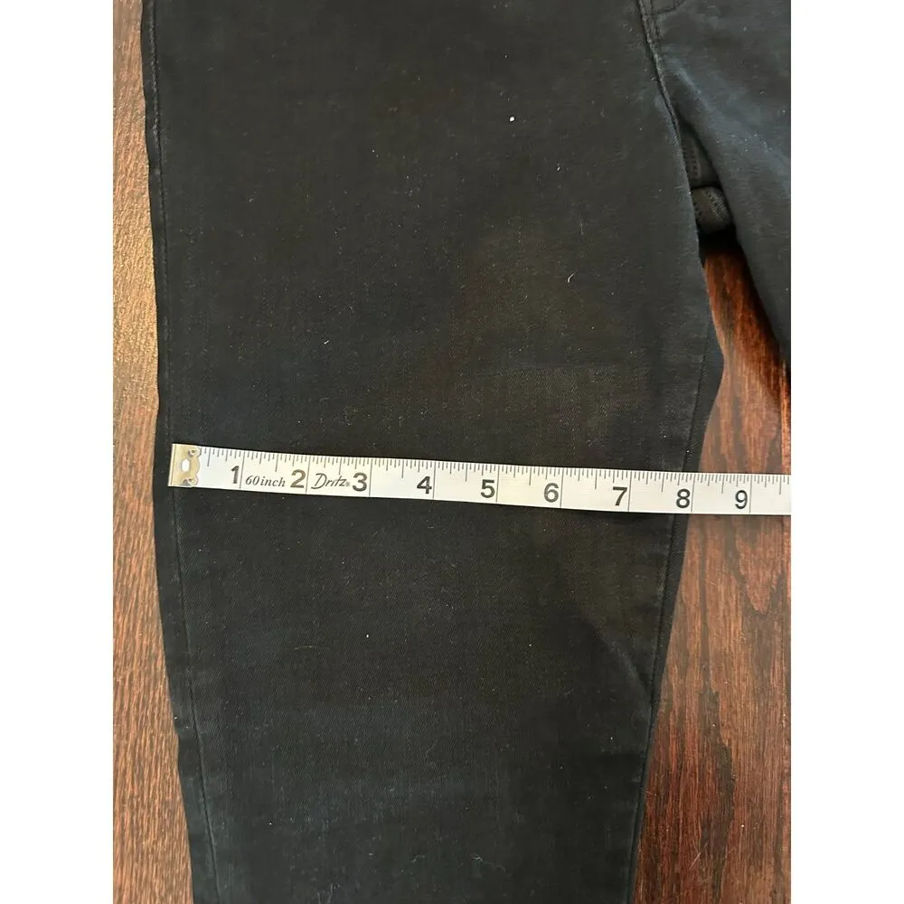 FRAME Le One Skinny Black Jeans Size 2 - Image 15
