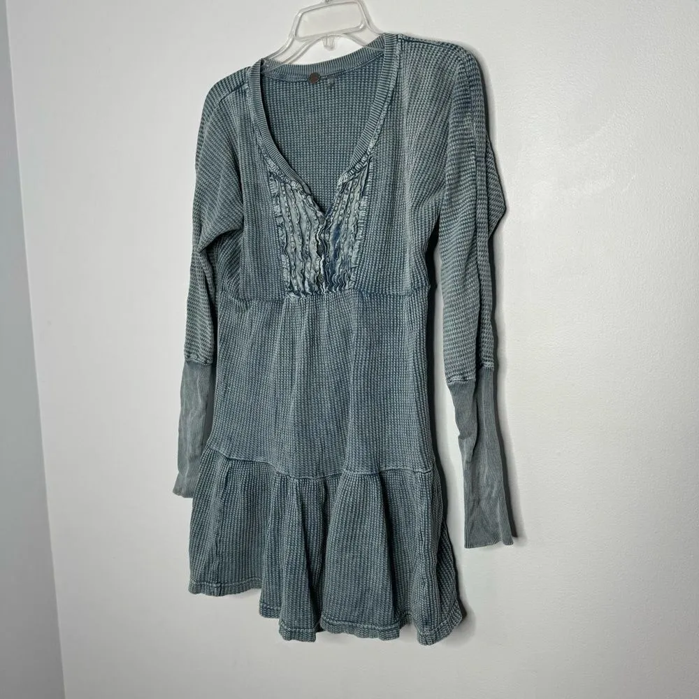Free people waffle swing dress size XS - Image 4