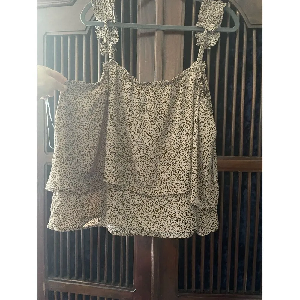 NWT Hayden LA Women’s Animal Print Sleeveless Top Size 1XL - Image 8