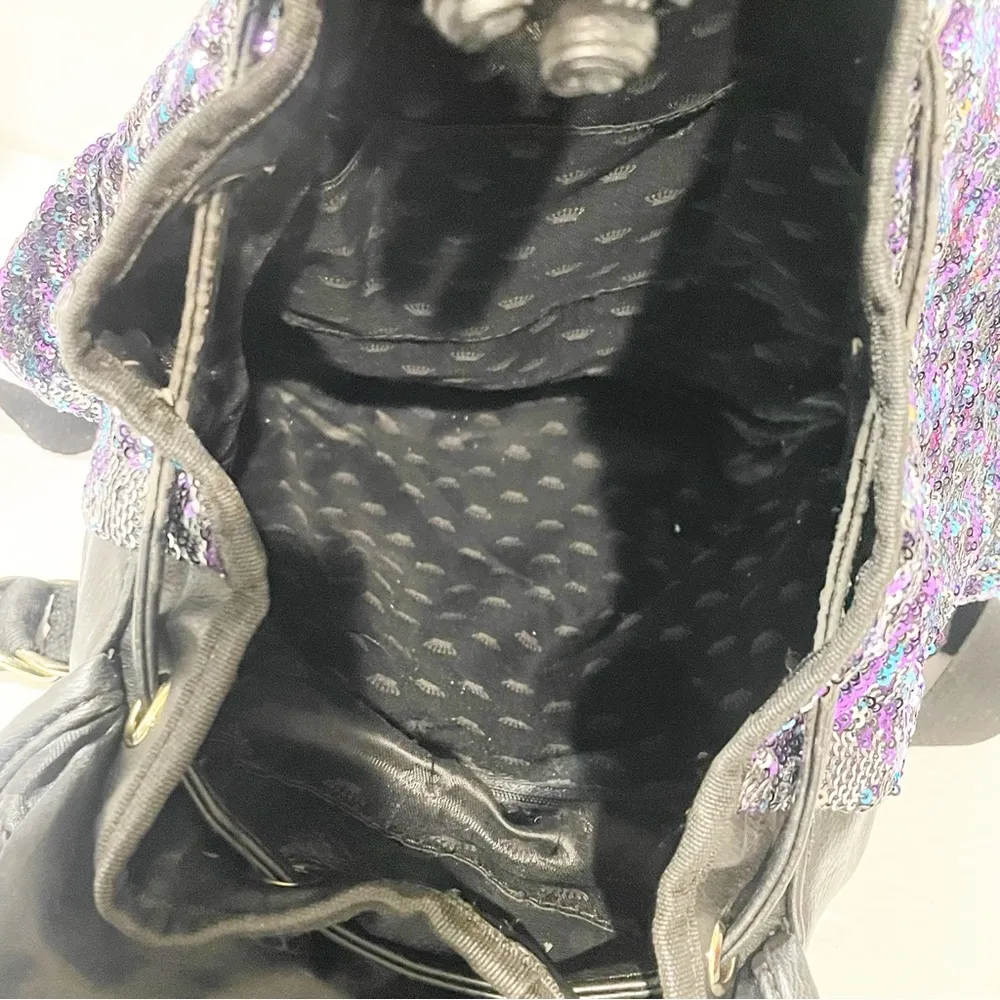 Vintage Rare Pink Juicy Couture Tote Bag Purse Handbag Backpack School Travel - Image 5