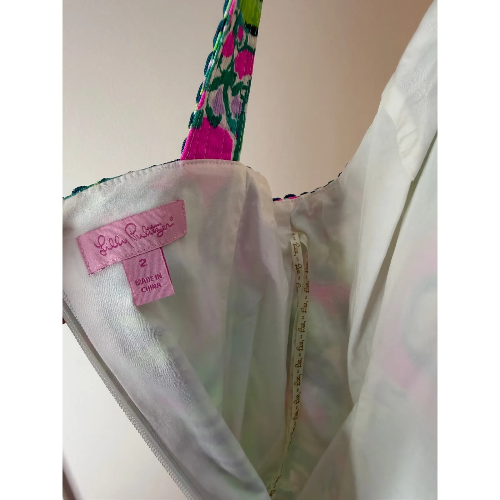 Lilly Pulitzer  Vena Shift Dress Early Riser Size 2 - Image 6