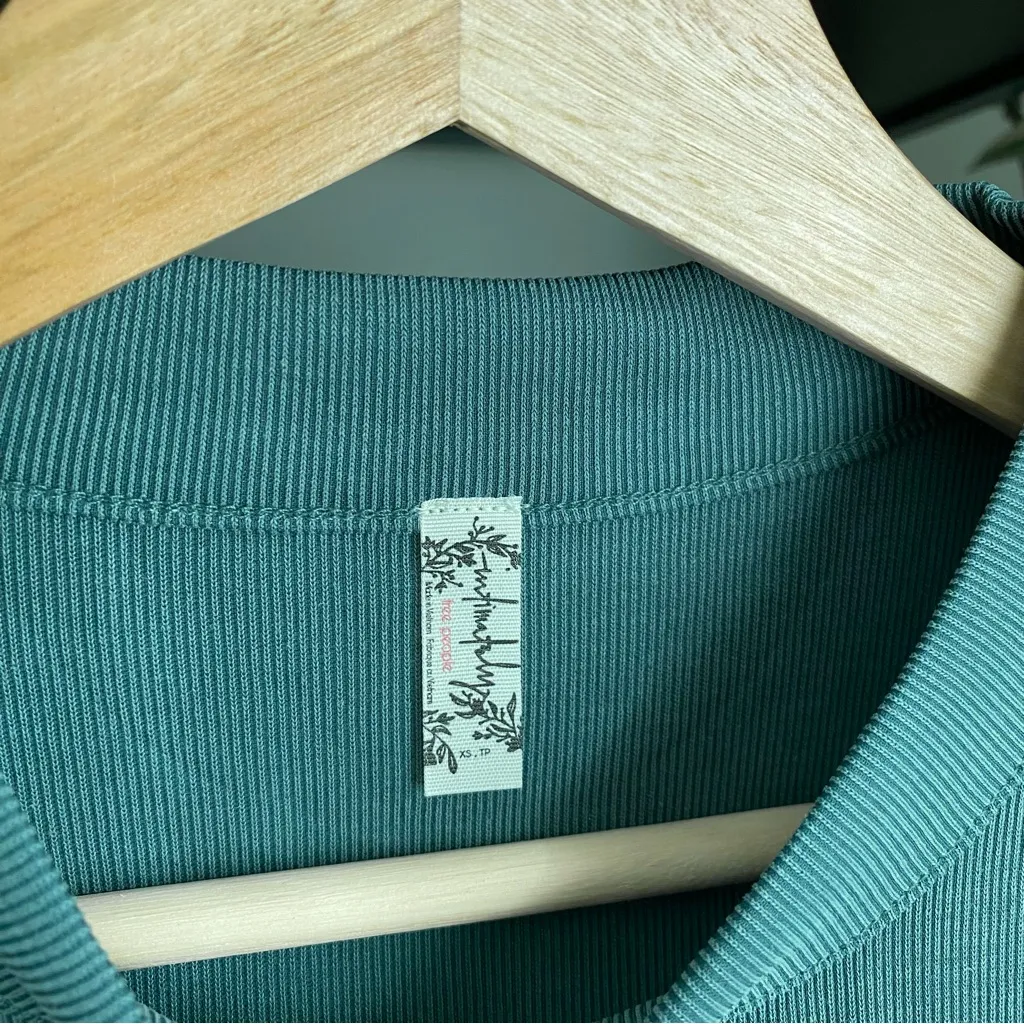 NWT Free People Intimately Talk To Me Side Cinched Tee - Image 4