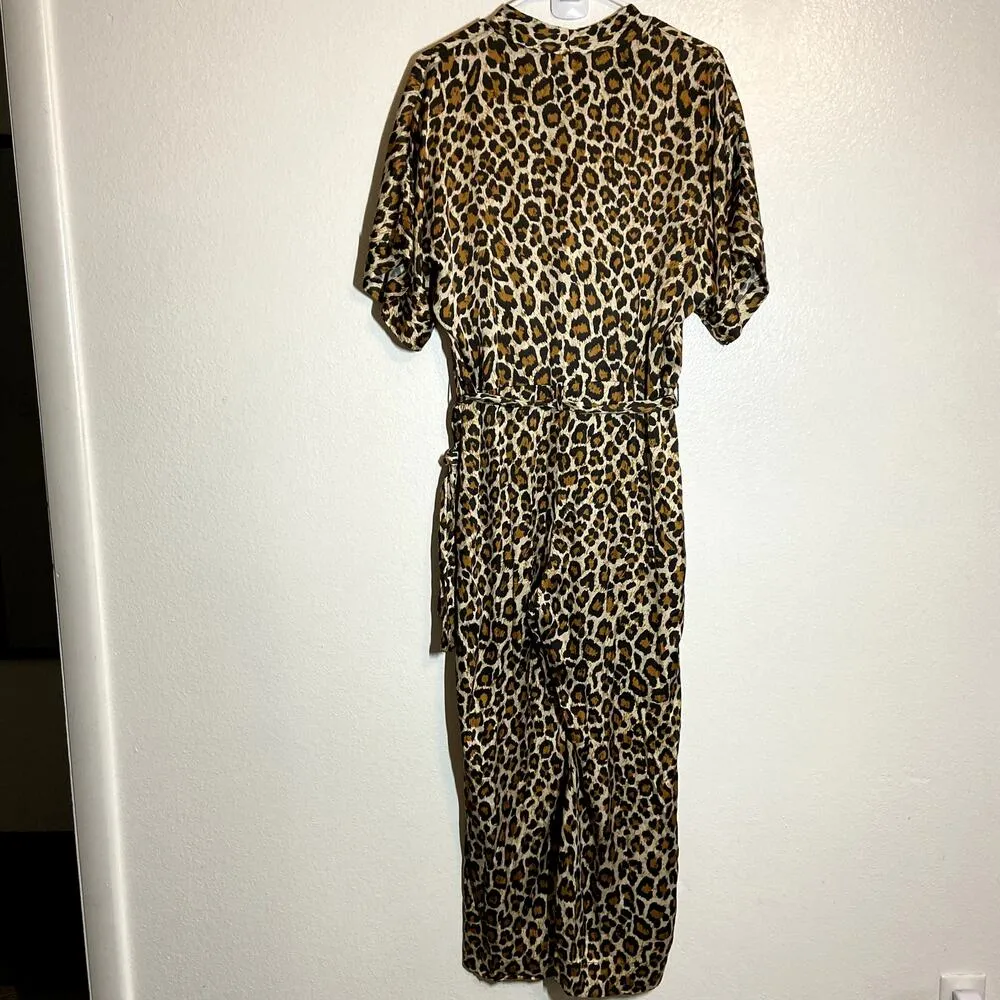 OVERLOVER Cherokee Jumpsuit Leopard Playsuit V - Image 5