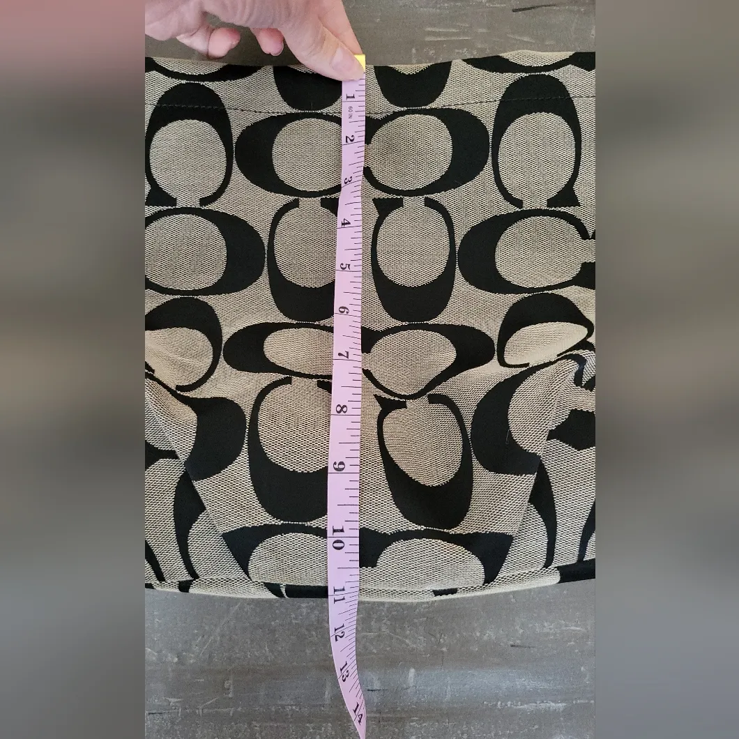 Coach C Monogram Duffle Tote Crossbody Shoulder Bag - Image 12