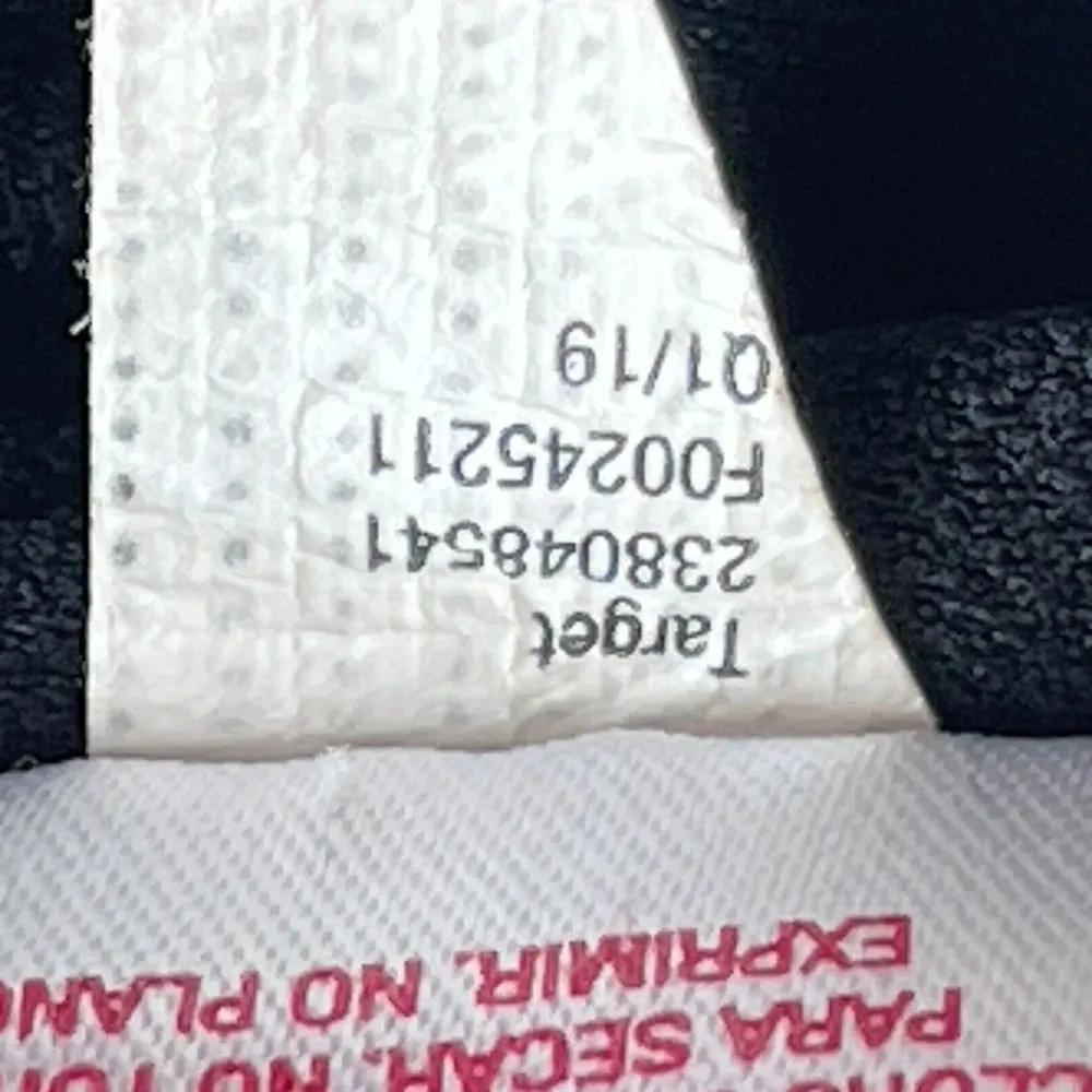 Xhilaration Bandeau Bikini Top Womens S Multicolor Rainbow Striped‎ Vibrant Pool - Image 9