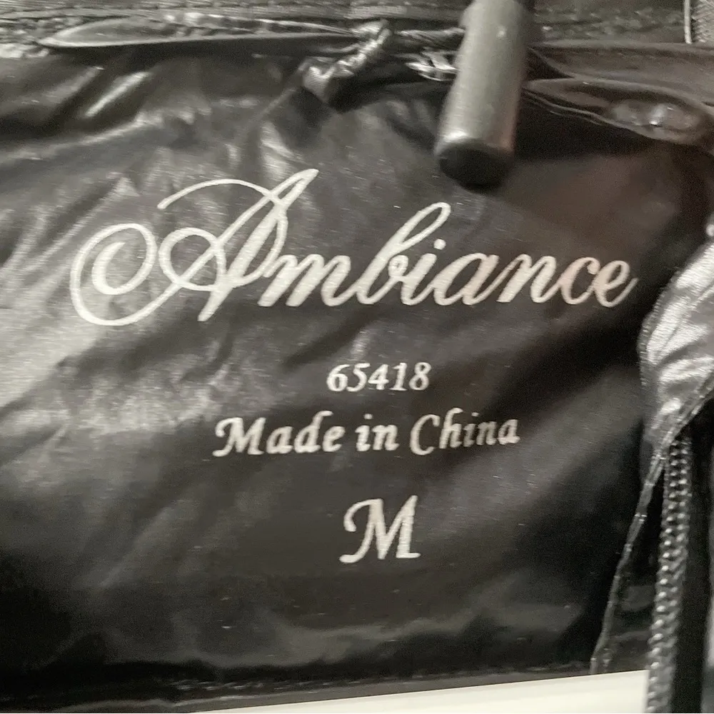 Black ambiance Puff jacket M Size M - Image 2