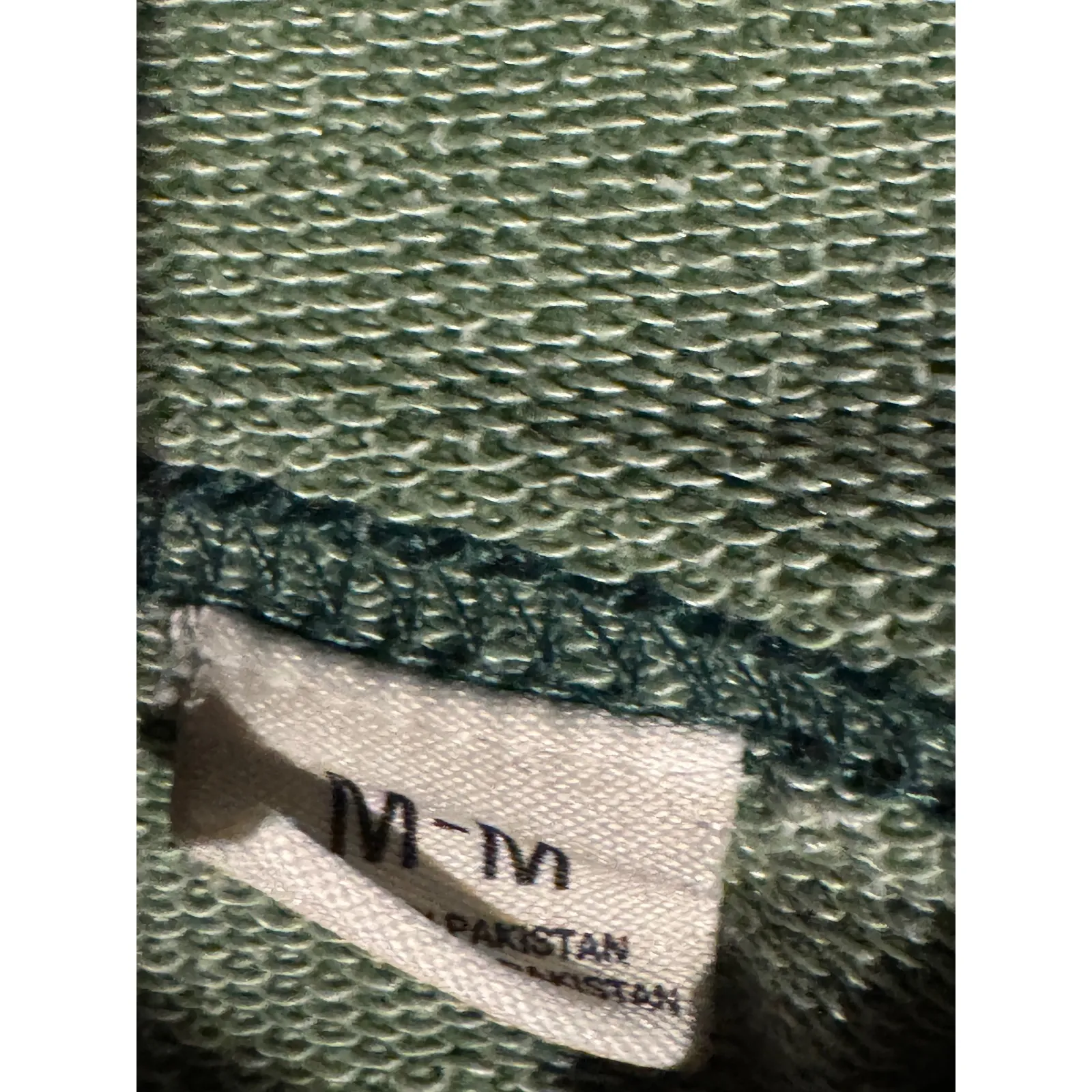 BDG Green Distressed Hoodie Sweatshirt Pullover Pocket Size M - Image 6