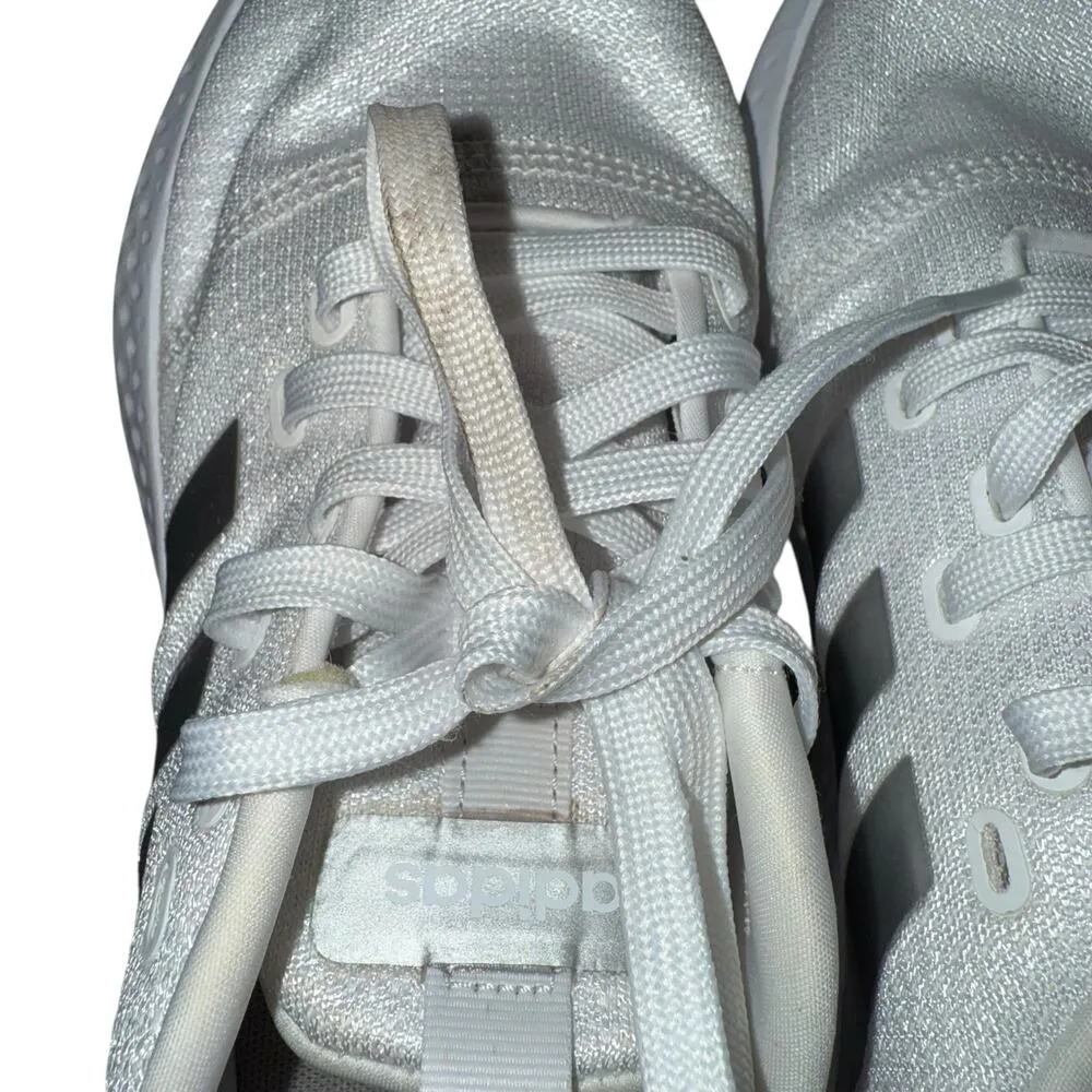Adidas Women's Puremotion Running Shoe Size 9.5 FW3264 White/Silver/Grey - Image 6