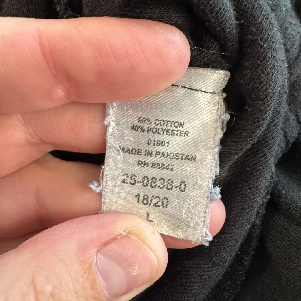 Woman Within Black Knit Stretch Midi Skirt w/ Pockets Women's Plus Size 18 / 20 - Image 7