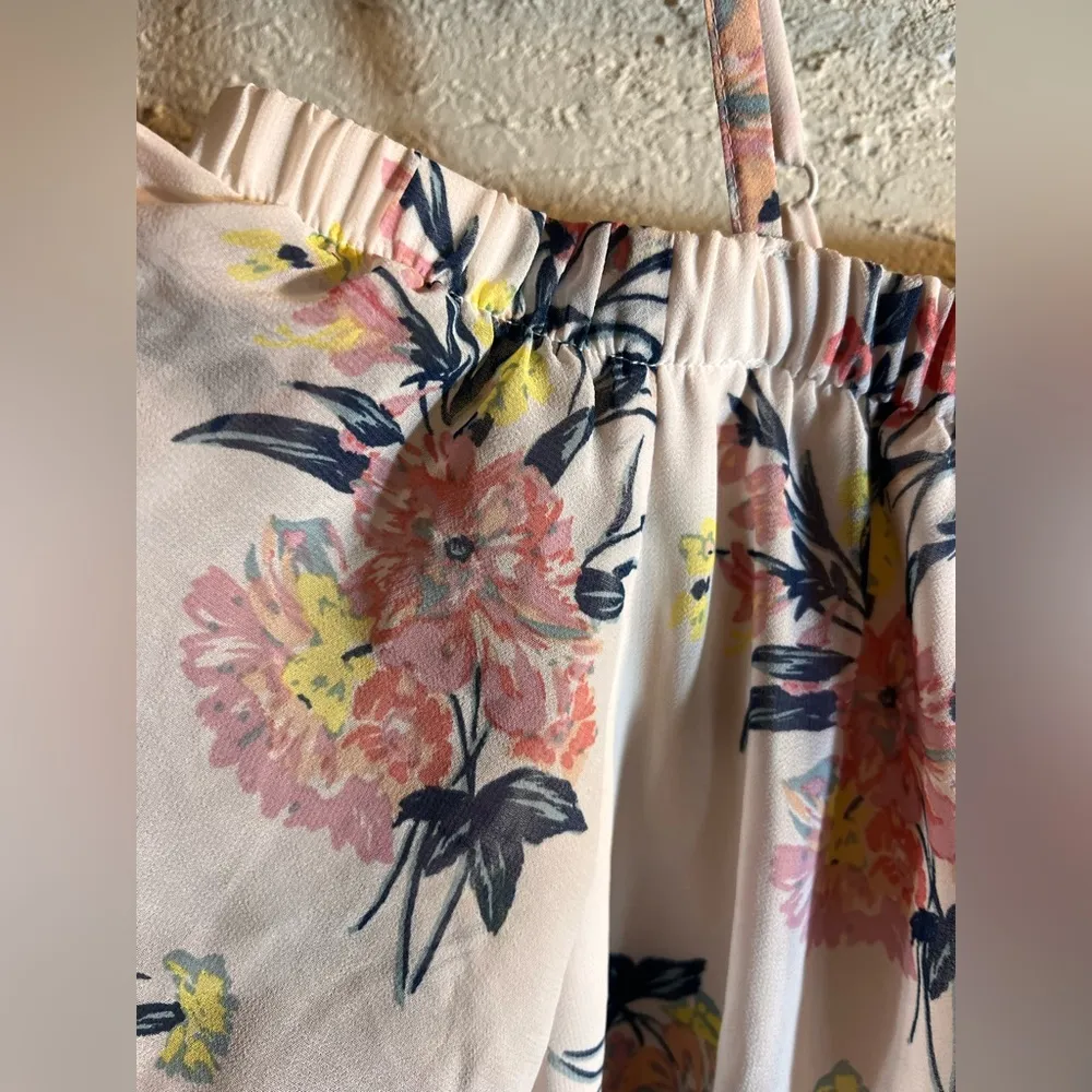 As U Wish Cream Ruffled Smocked Sundress - Image 2