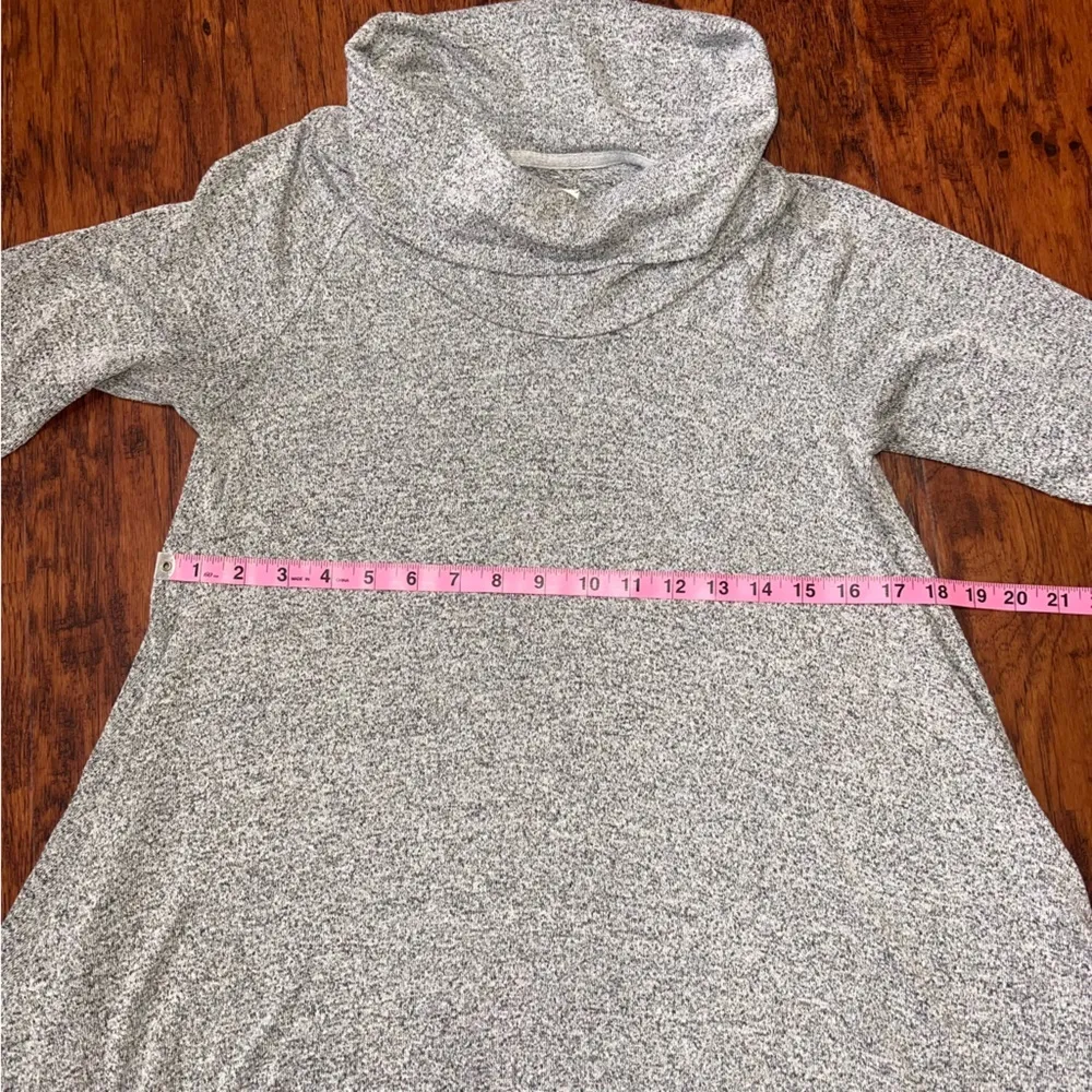 Lou & Grey Short Sleeve Sweater Dress Cowl Neck Chunky Sweater Dress Women’s SM - Image 5