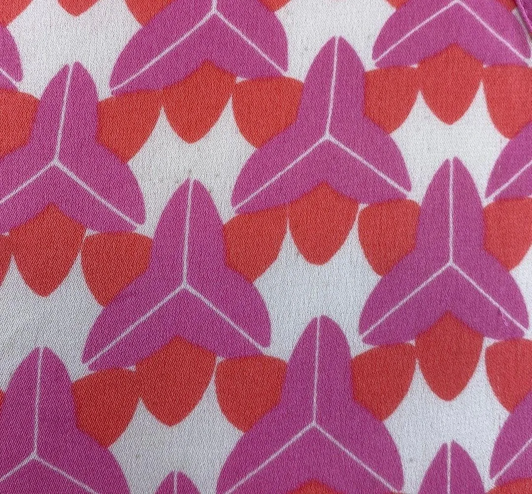 Milly Silk Blend Abstract Print Strappy Tank Top - Image 3