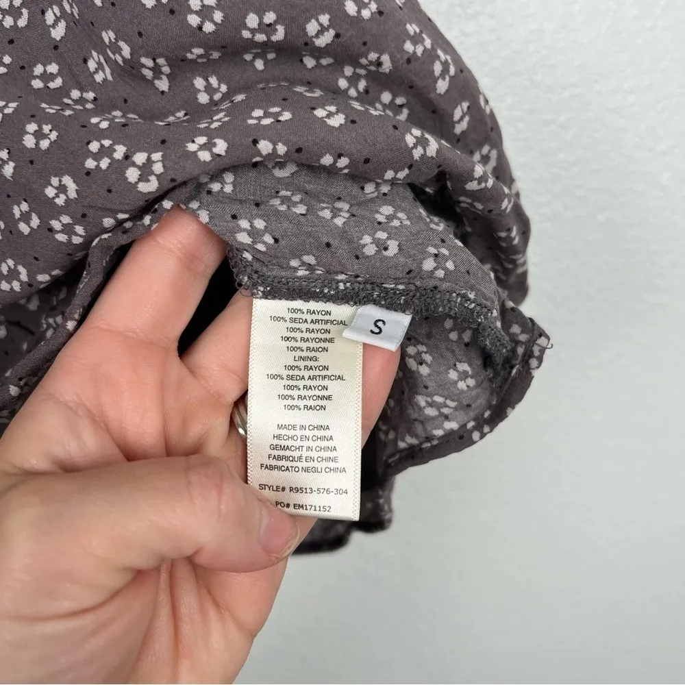 Anthropologie Cloth & Stone Liana Mock Neck Floral Tank Sz S‎ - Image 5