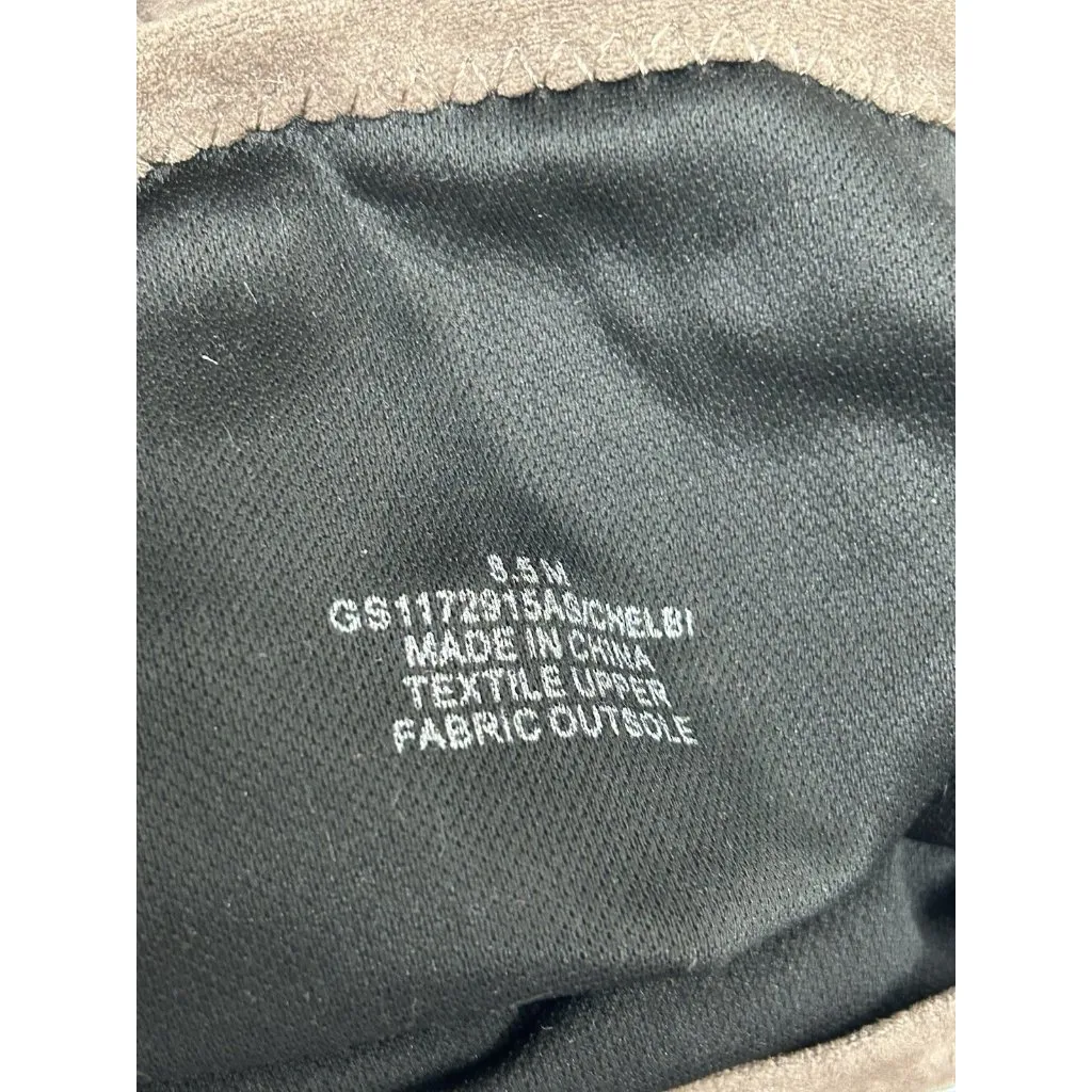 NEW Altar’d State Faux Suede Over The Knee Boots Taupe Chunky Lug Sole Size 8.5M - Image 5