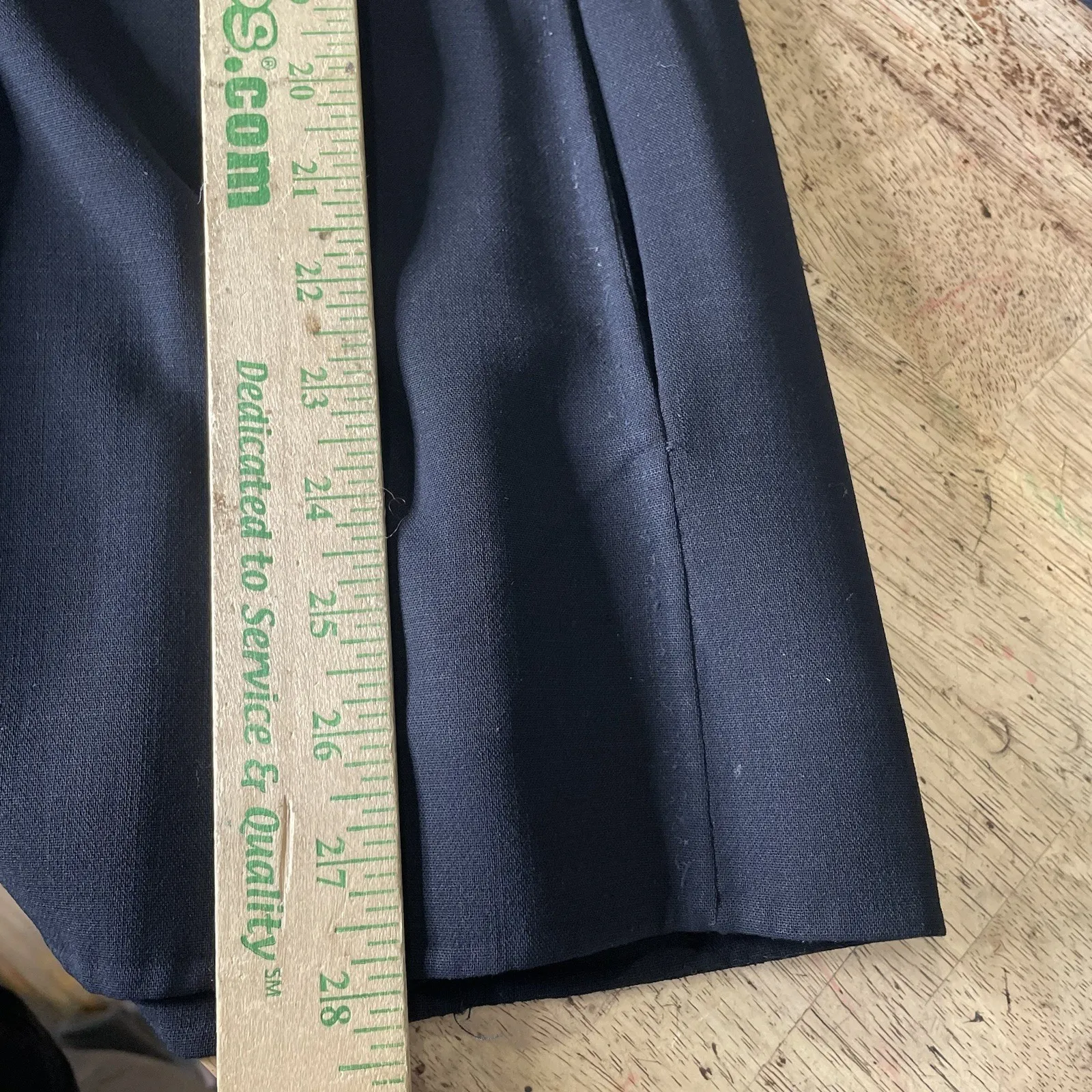 MaxMara Navy Single Button Wool Blend Blazer Women's Size 4 - Image 7