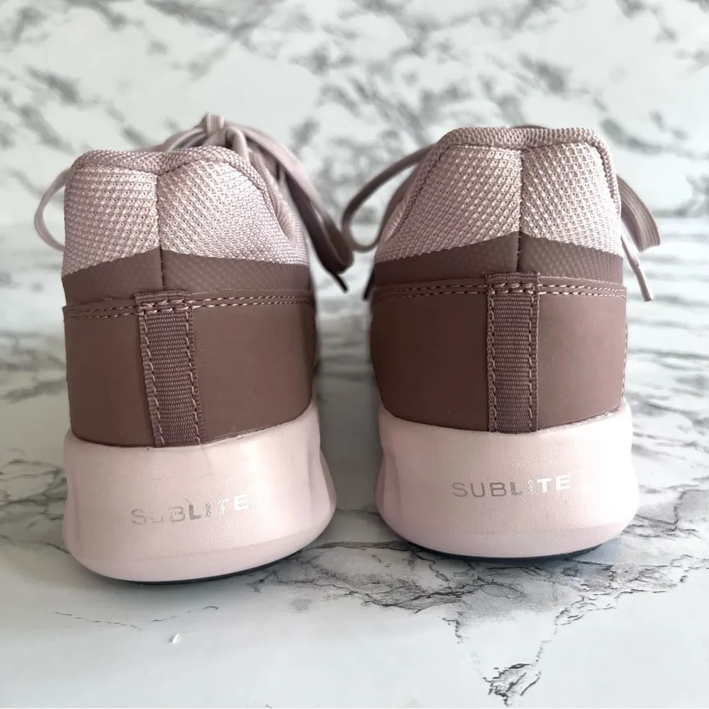 Reebok Sublite Legend Sneakers Rose Gold Memory Foam 6.5 Comfort Walking Lace-up - Image 6