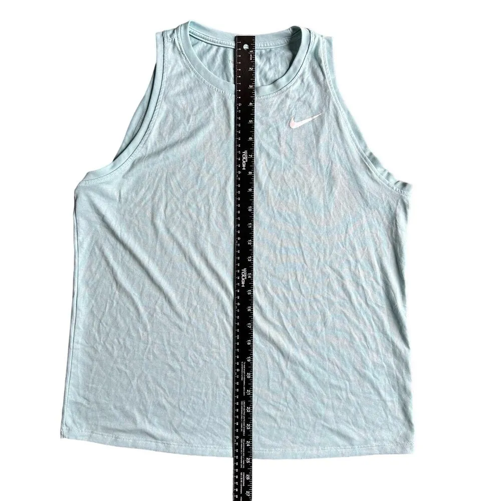 Nike Dri-fit The Nike Tee Womens size Large light blue Athleisure athletic sport - Image 8