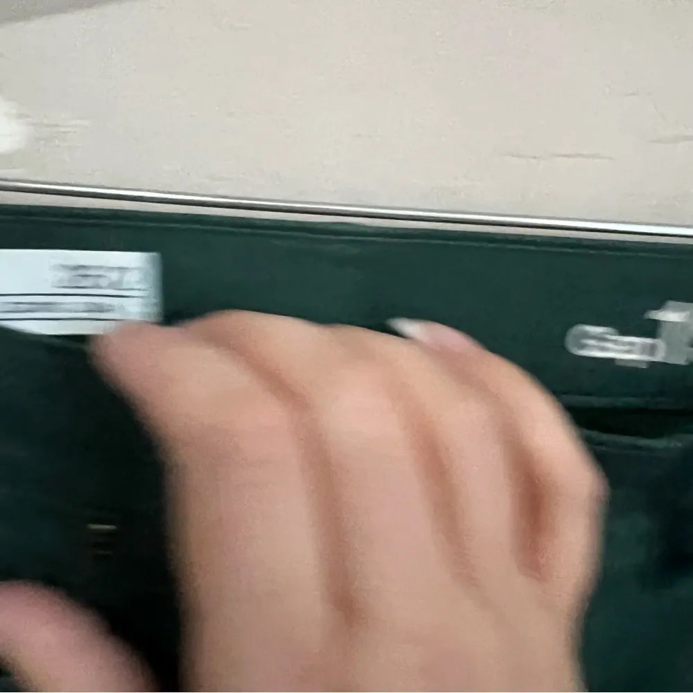 Gap  Dark Emerald Green‎ Zip Leg Legging Jeans - Image 5