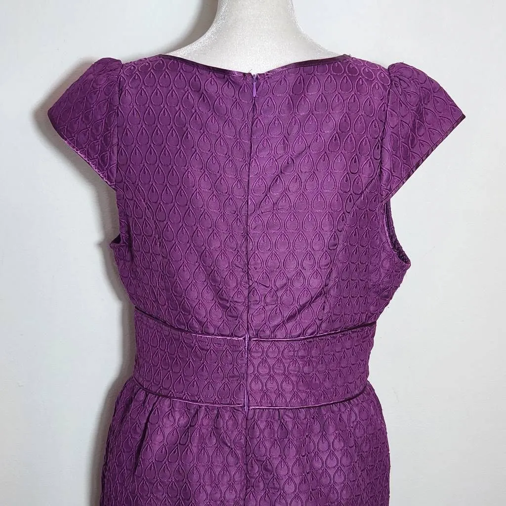 Francesca's Mi Ami Purple Mini Sheath Dress NWT Size Large Wedding Guest Dress - Image 6