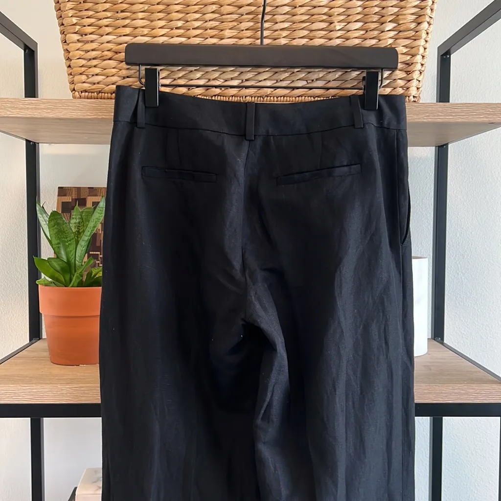 Banana Republic Mid-Rise Rayon Linen Dress Pant Trouser, 2 - Image 5