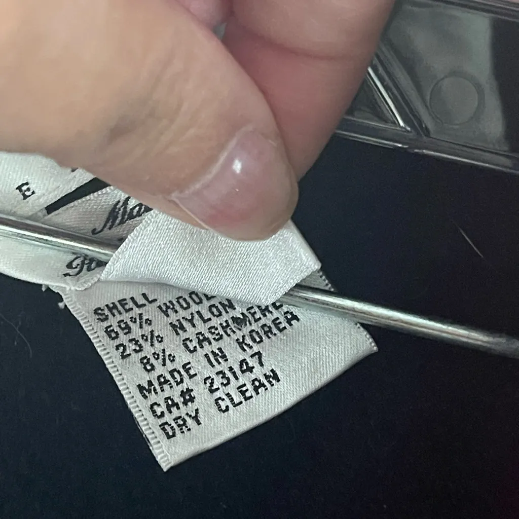 Talbots Vibrant Red Women's Wool Blazer jacket - Image 6