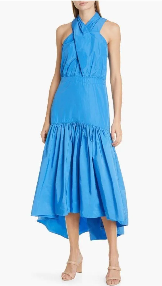 Veronica Beard Radley Halter Neck Hi-Low Dress Size 6, New w/Tag $498 SOLD OUT! - Image 5