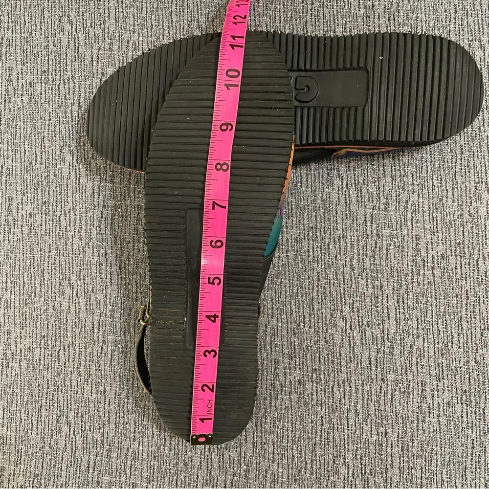 G2 Hand Painted Hot Air Balloon Sandals Size undefined - Image 14