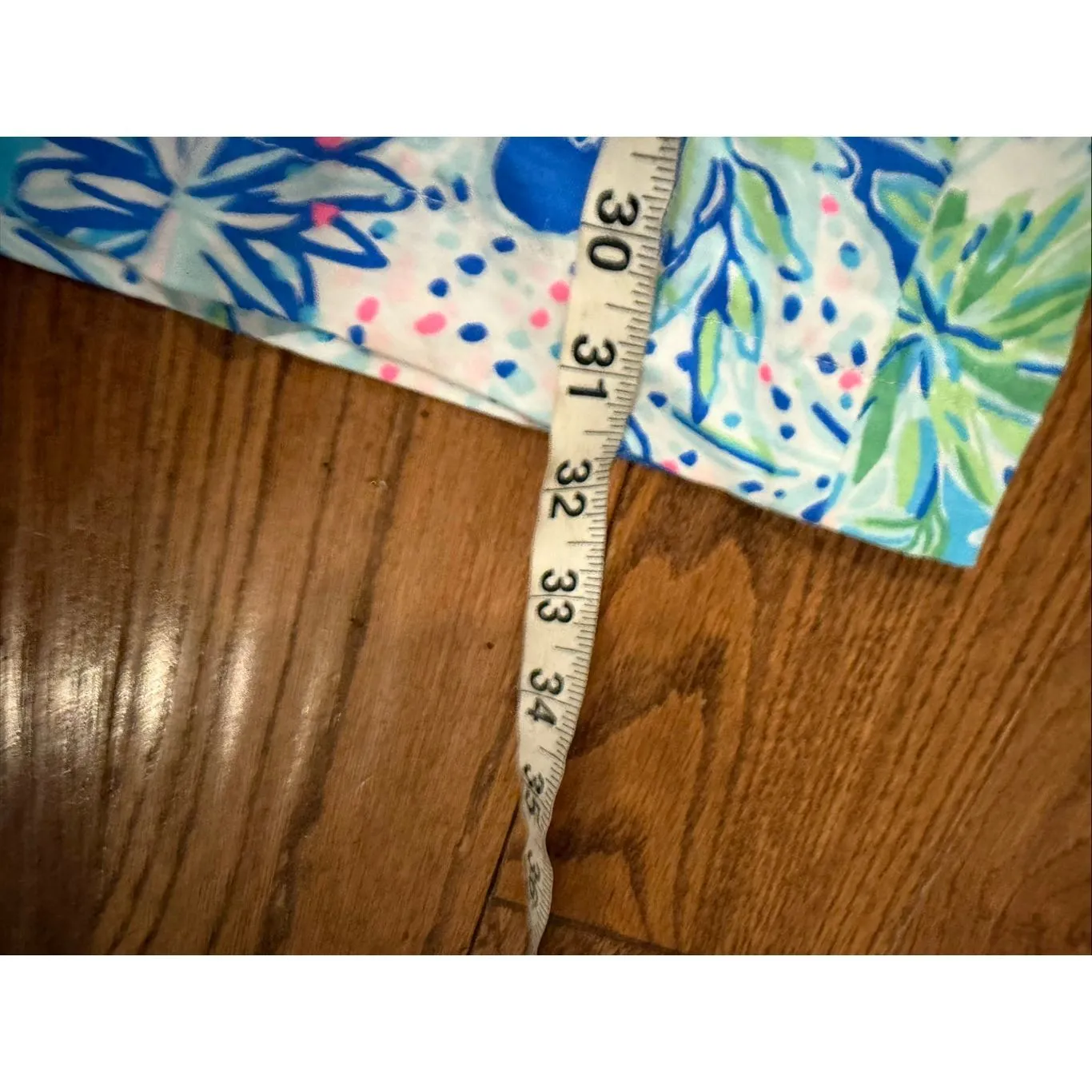 Lilly Pulitzer Lion Around coastal blue lissie dress size xl Pom Pom trim Xl - Image 7