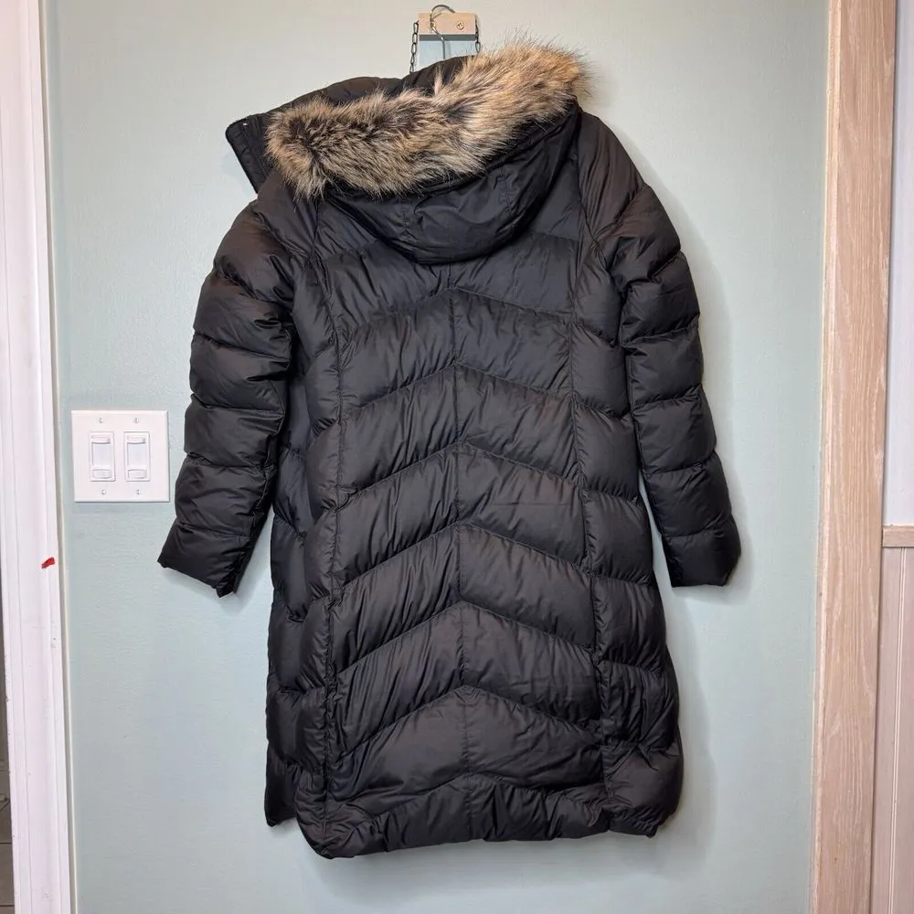 Marmot Montreaux Down Puffer Coat - Women's, XS, Black With Hood 700 Fill NWT - Image 4