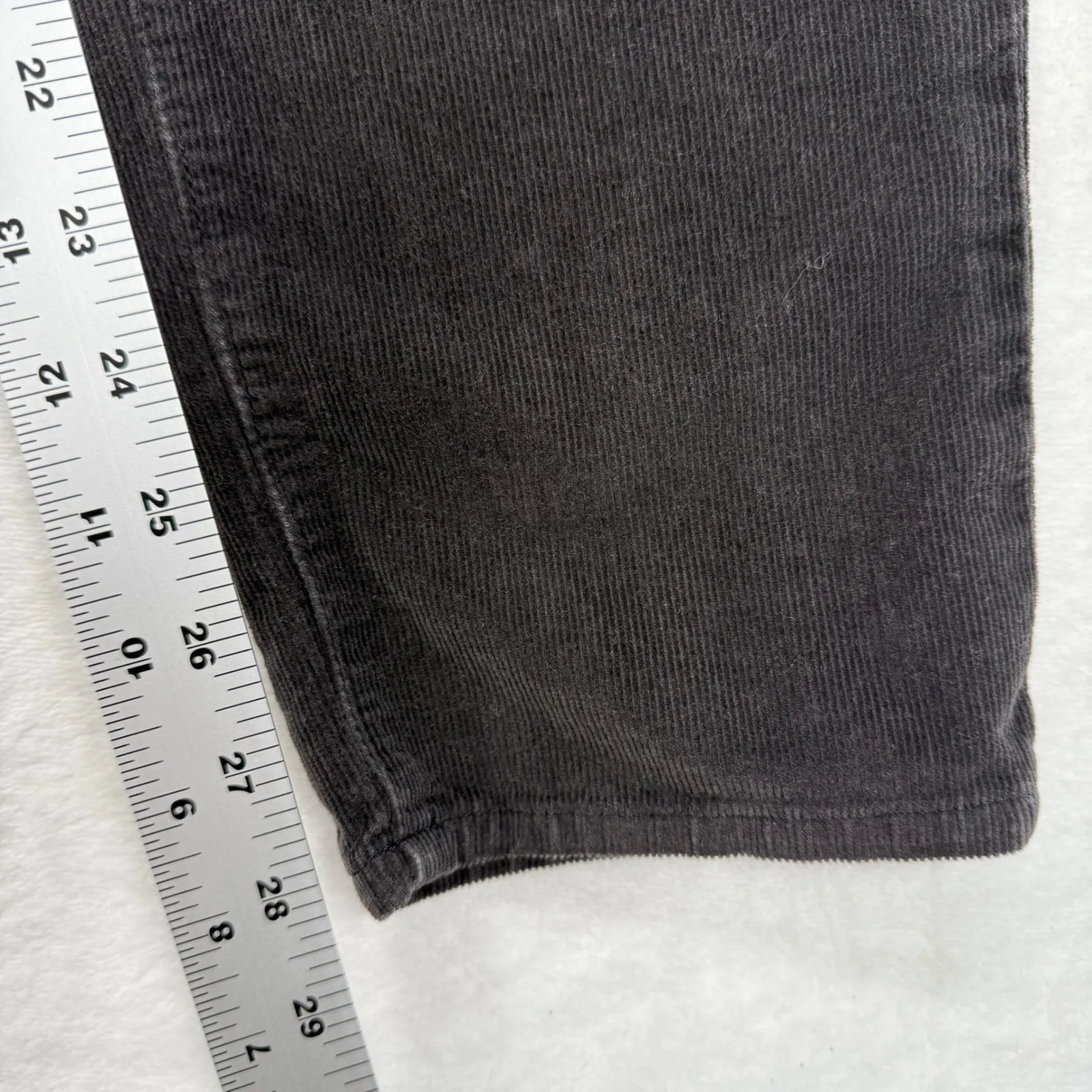 Vince Corduroy Pants Black Straight Leg Casual Everyday Trousers‎ Size 29 - Image 4