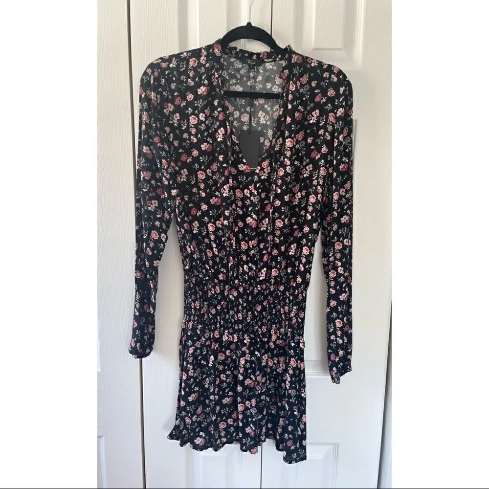 Rails Romee Floral Mini Long Sleeve Dress - Image 5