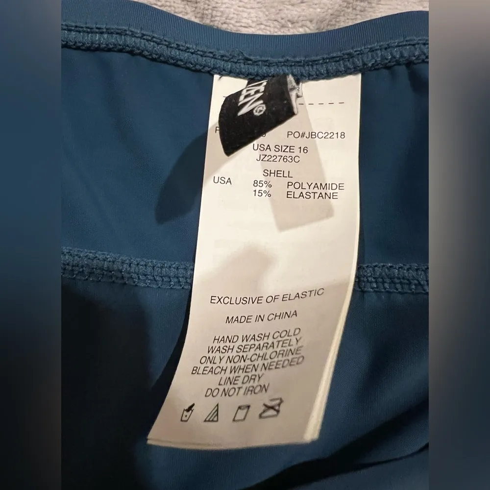 Jantzen Side Slit Swim Overskirt – Blue – NWT - Image 5