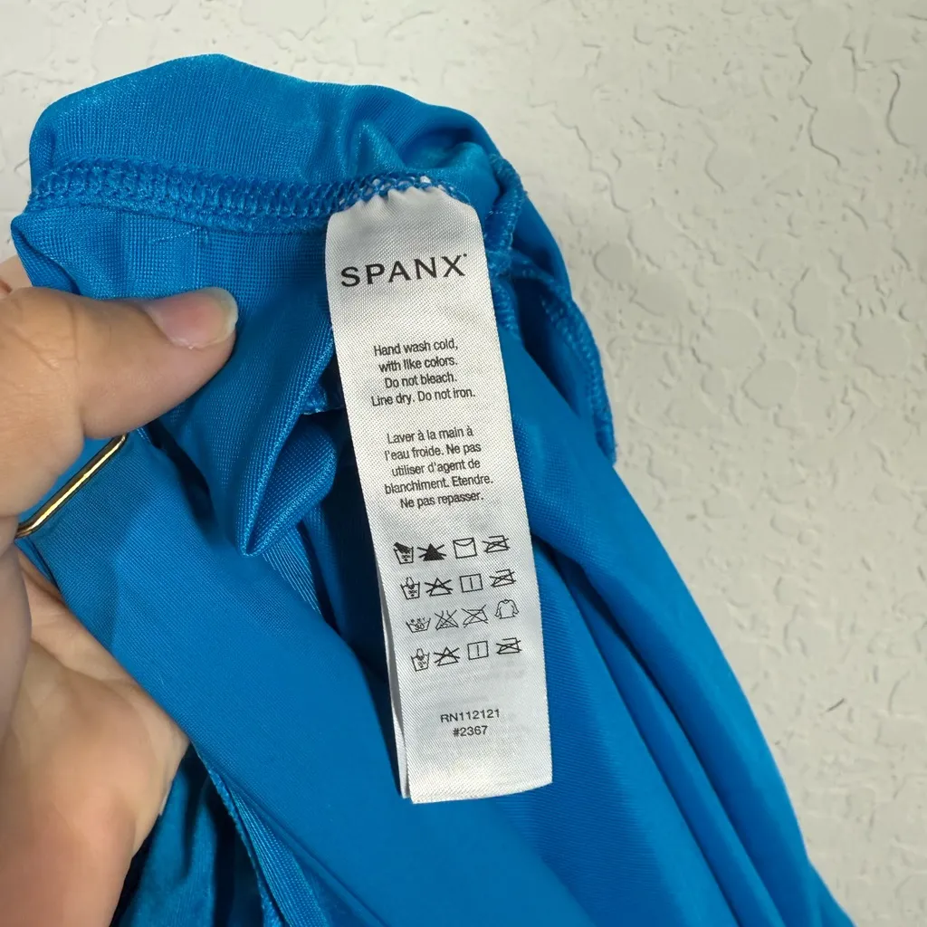 Spanx Bayside Draped Swim Dress Size 18 - Image 8