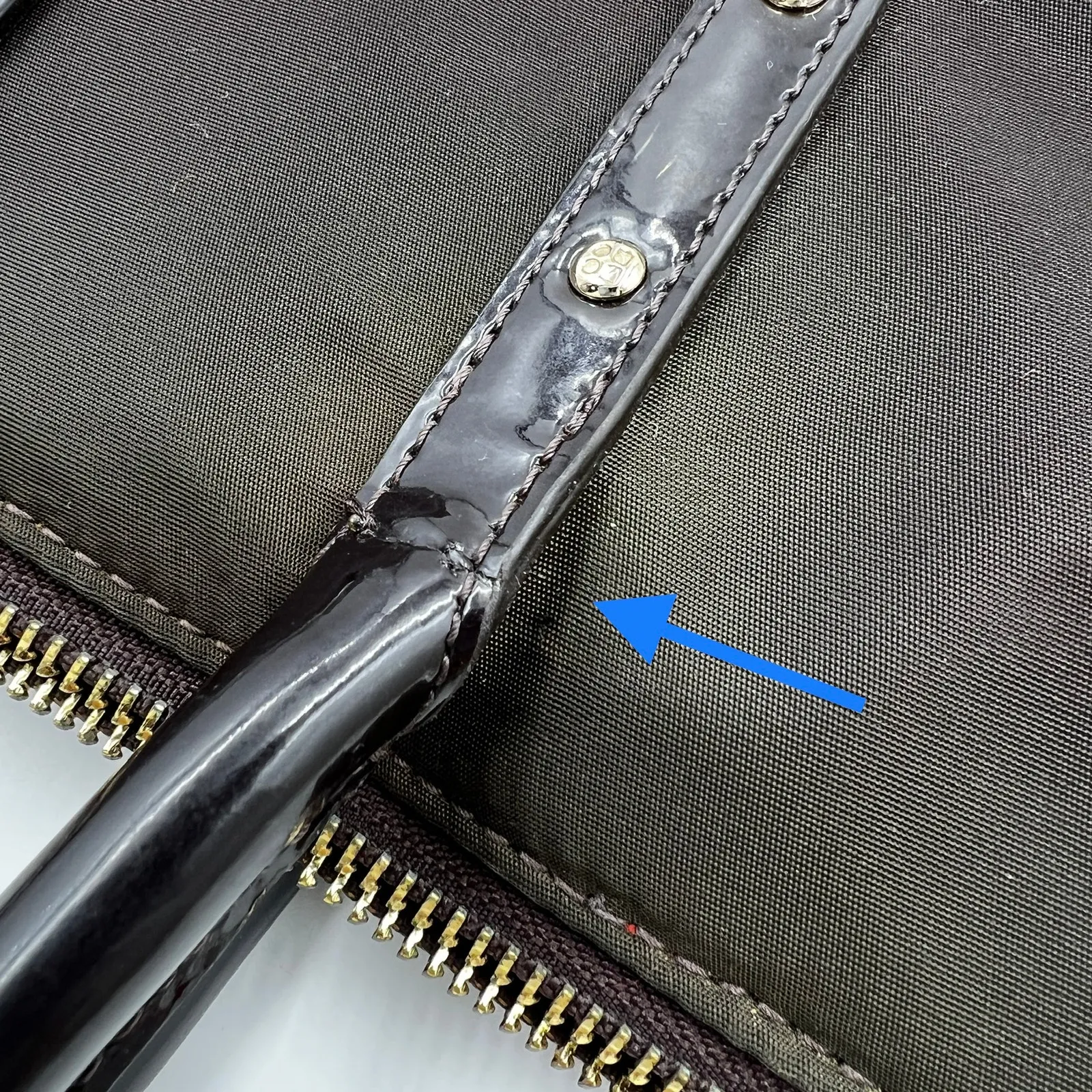 Kate Spade Laptop Bag Brown Nylon Messenger - Image 7