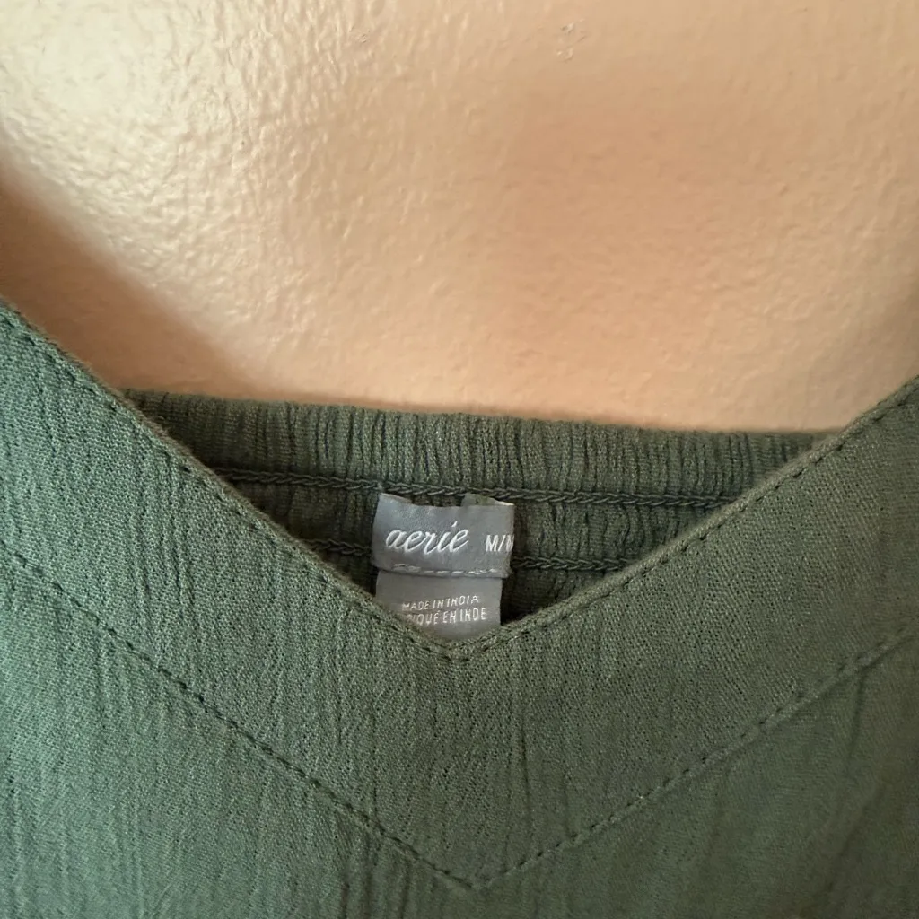 Aerie Army Green Jumpsuit - Image 3