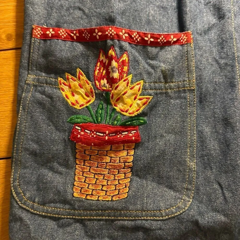 Vintage Casey Coleman Jean button up shacket s/m Blue - Image 3