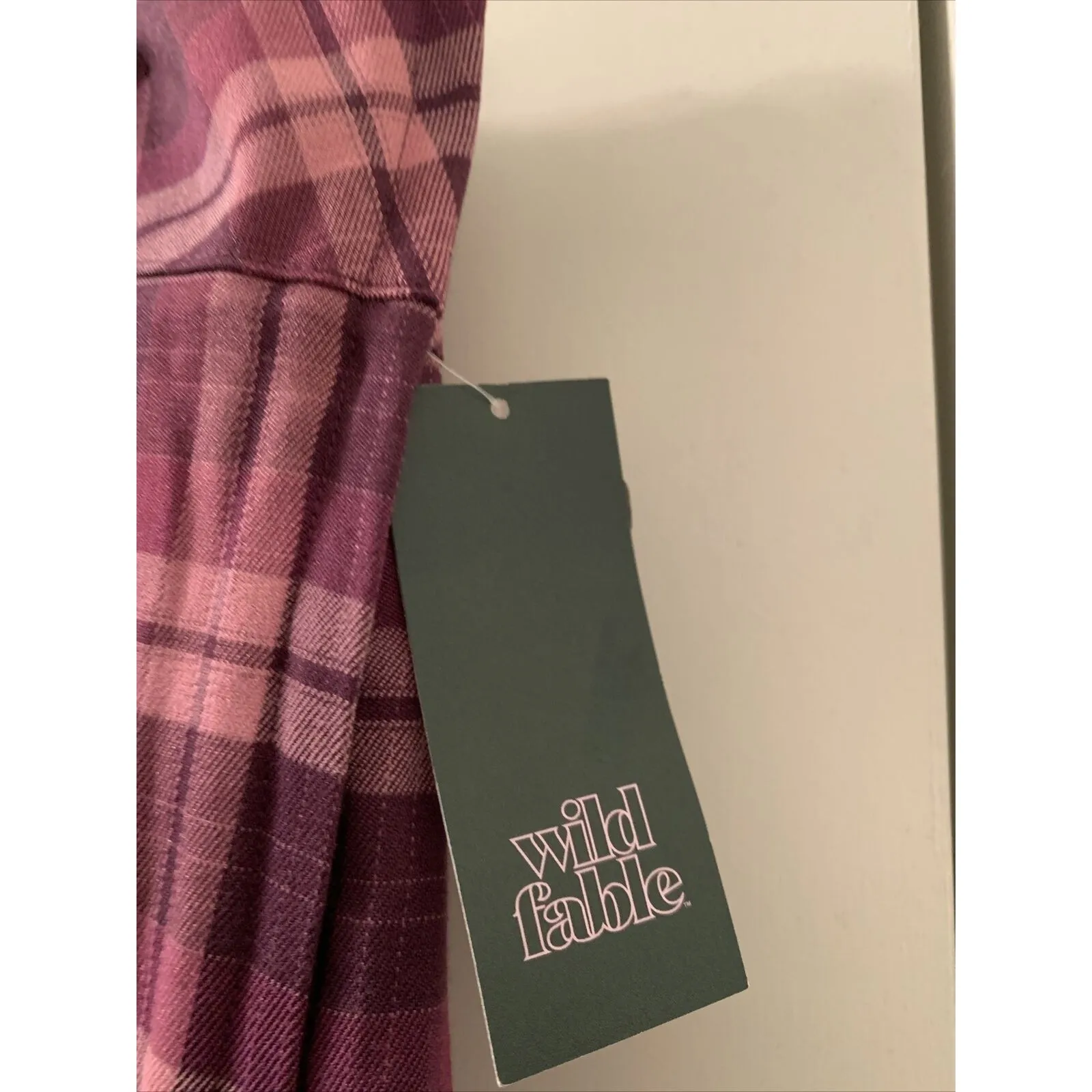 Wild Fable Women's Plus Purple Plaid Mini A Line Tennis Skirt Size XXL - Image 4