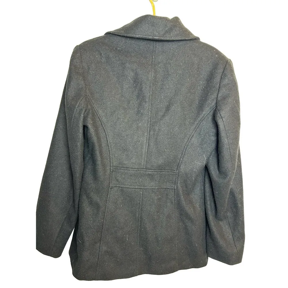 Braetan Womens Small Black Peacoat Double - Image 5