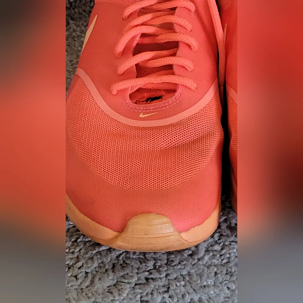 Nike Air Max Thea Orange Mid Casual Running Comfort Shoes Size 7 - Image 5