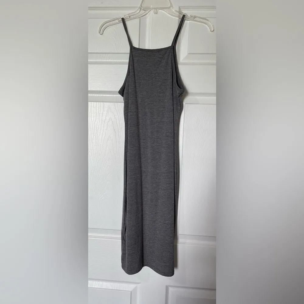 NWT.  Long charcoal gray camisole/dress. - Image 2