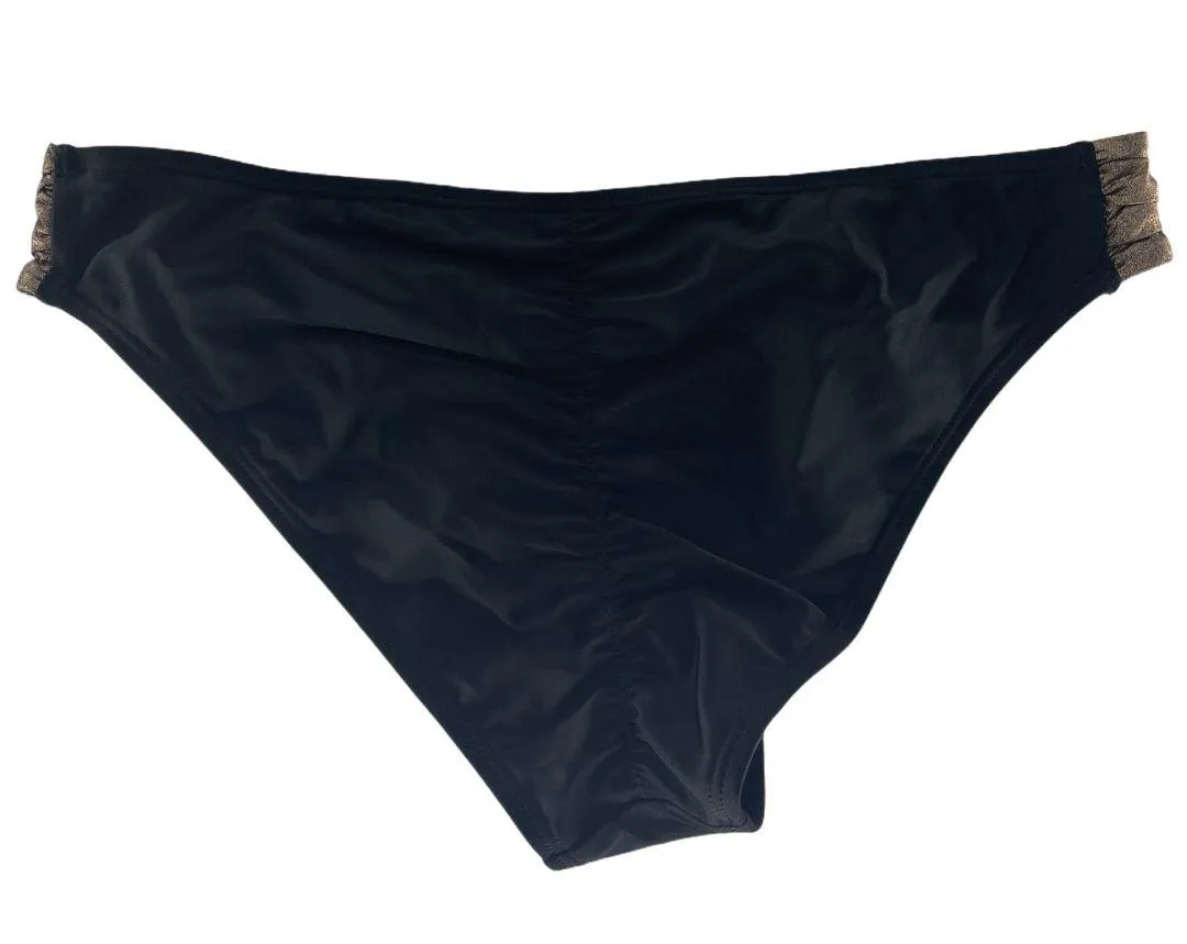 Metallic Side Tab Bikini Bottom - Image 2