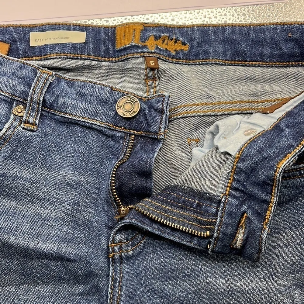 Kut From The Kloth Katy Boyfriend Short Size 6 - Image 16