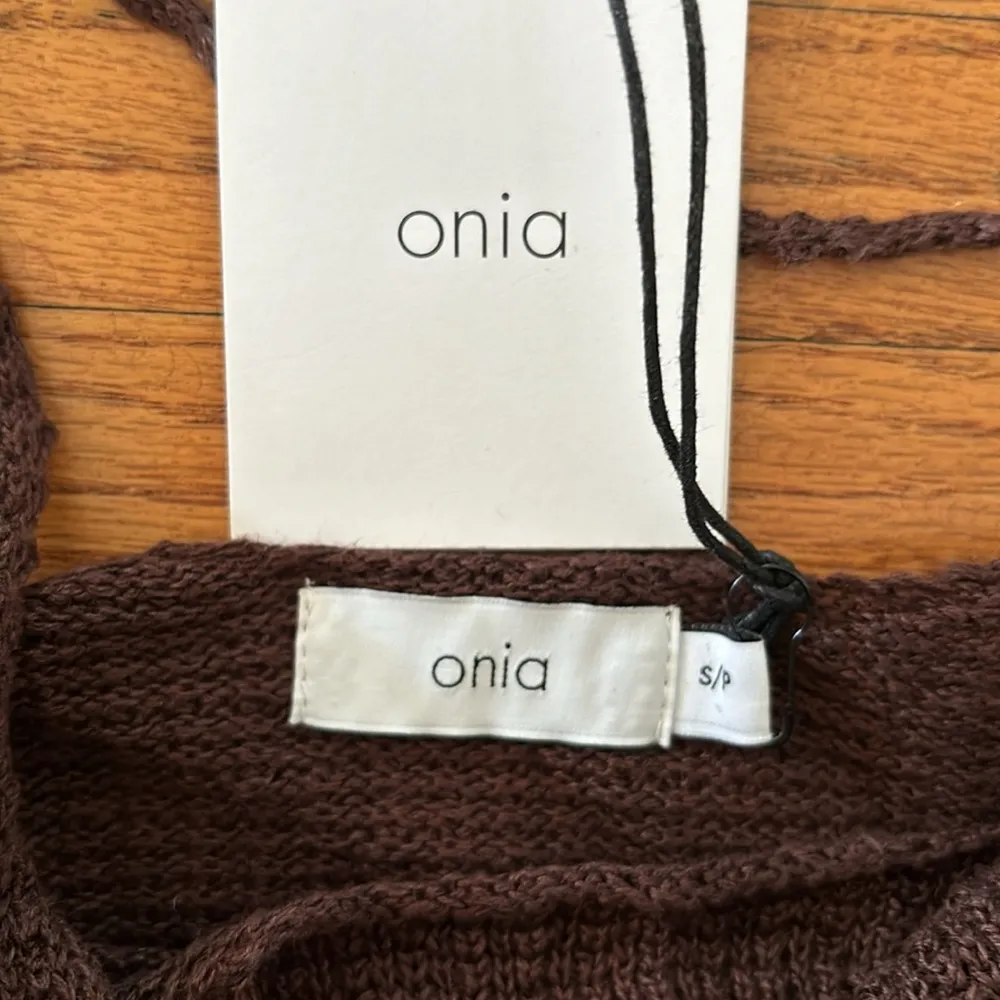 Onia Black Crop Top - Image 2