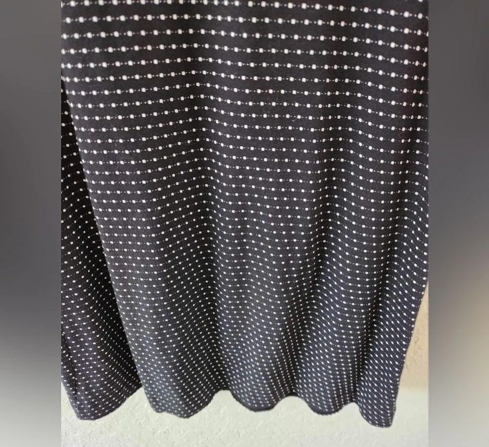 Anthropologie Maeve Polka Dot Pleated Puff Sleeve Size Small - Image 8