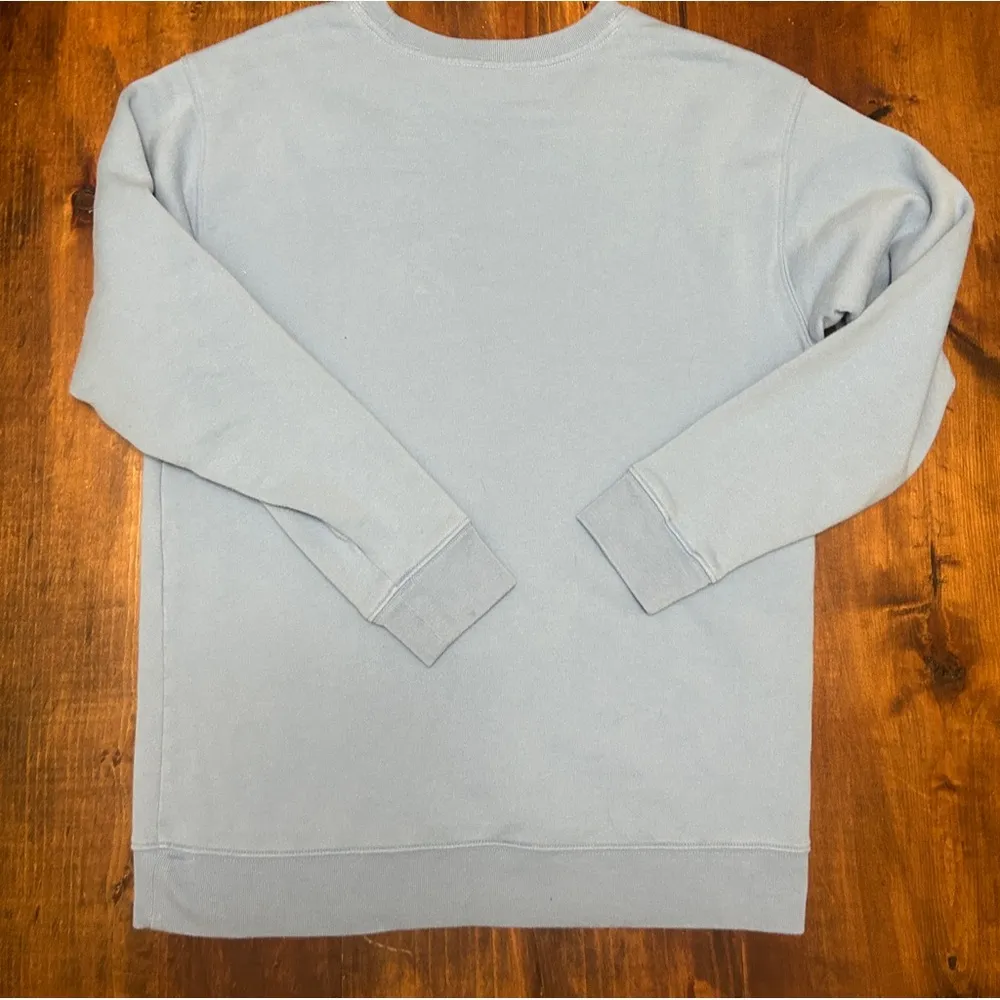 Victorias Secret PINK Periwinkle Blue Women’s Medium Cozy Sweatshirt - Image 4